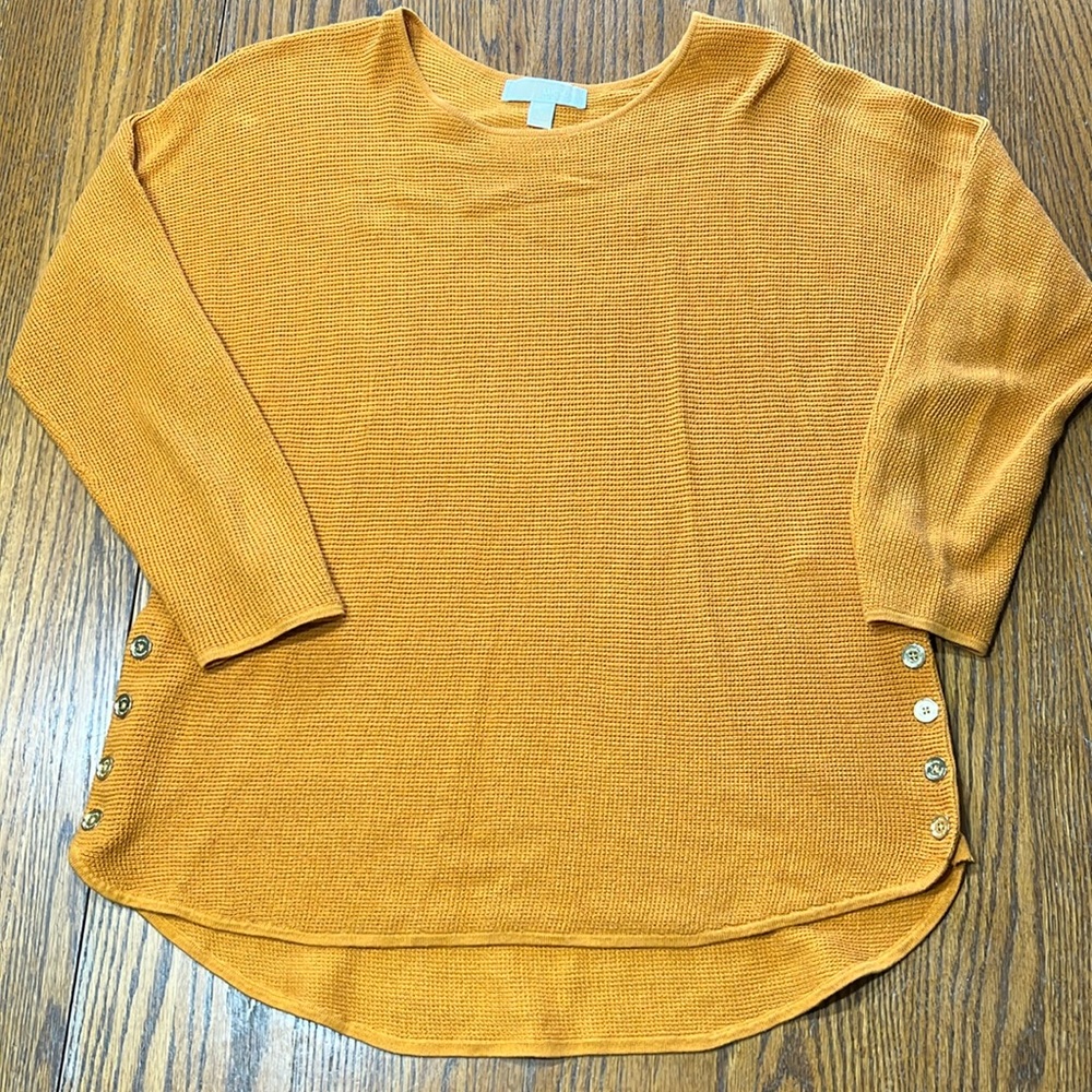 Michael Kors Gold Knit Sweater